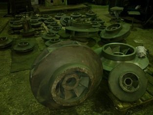 working impellers to pumps type D4000-95 (СЧ20)